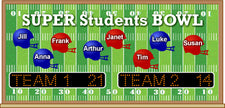 "Super Students Bowl" Football Themed Bulletin Board Idea