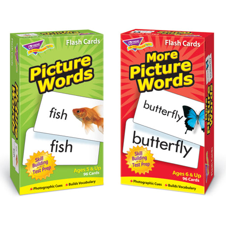 Picture Words Flash Cards Set