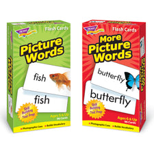 Picture Words Flash Cards Set