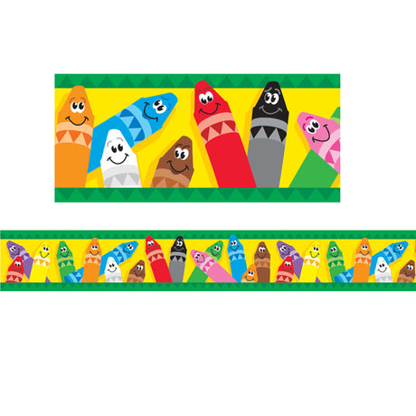 Colorful Crayons Bolder Borders®