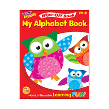 Trend Enterprises My Alphabet Book (Owl-Stars!®) Wipe-Off® Book