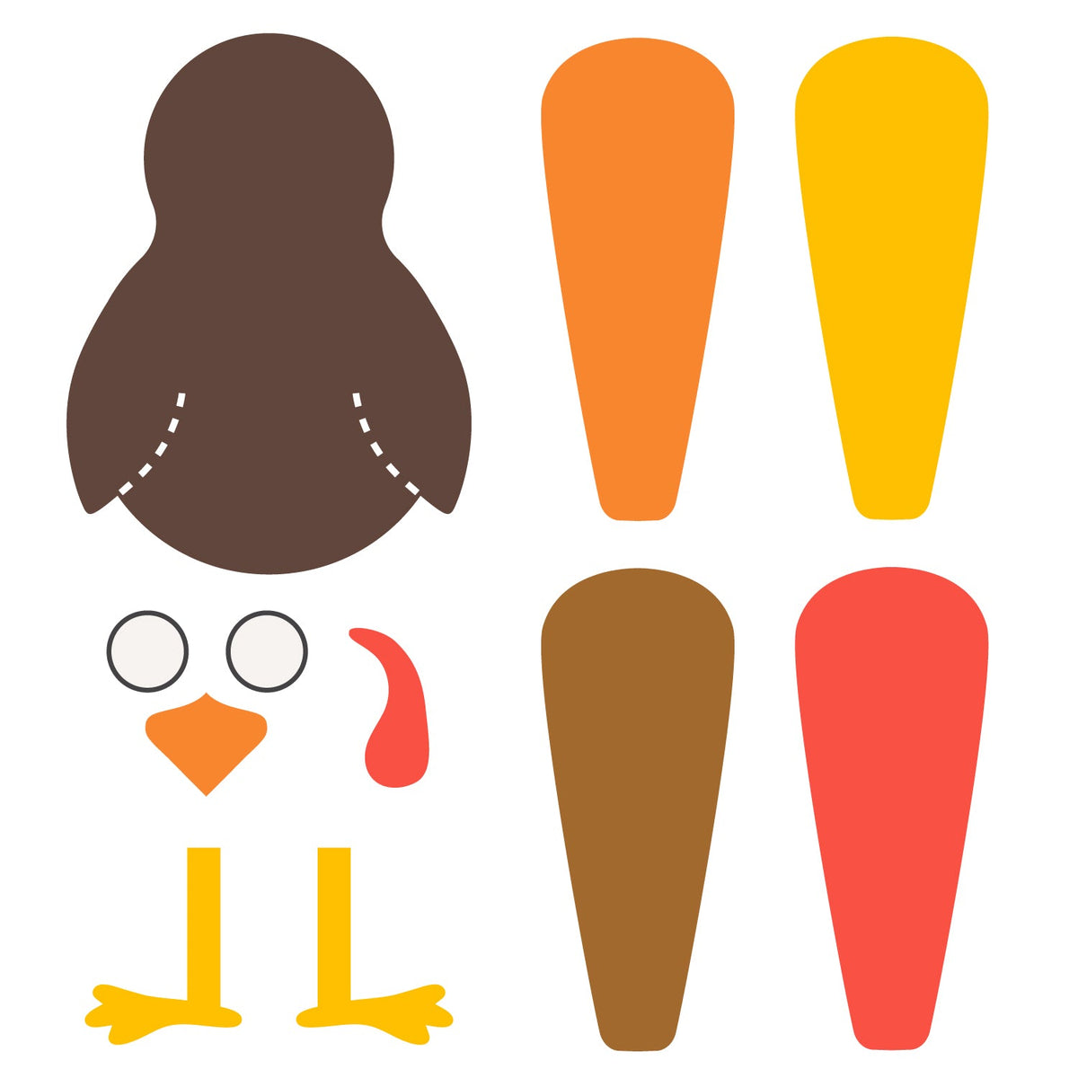 AccuCut Turkey Die Cut #4, Jumbo