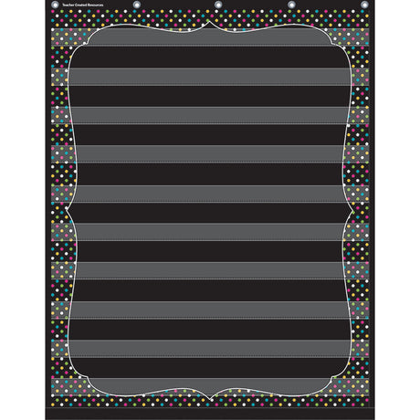 Chalkboard Brights 10 Pocket Chart