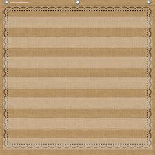 Burlap 7 Pocket Chart