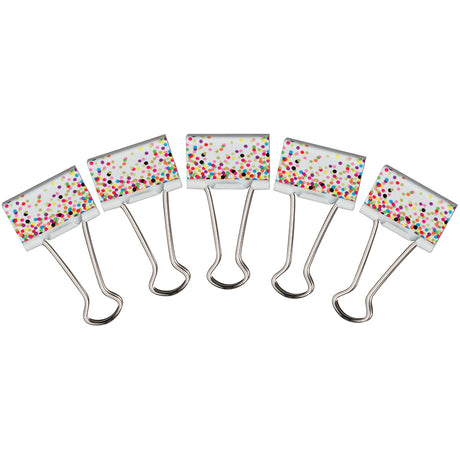 Confetti Medium Binder Clips