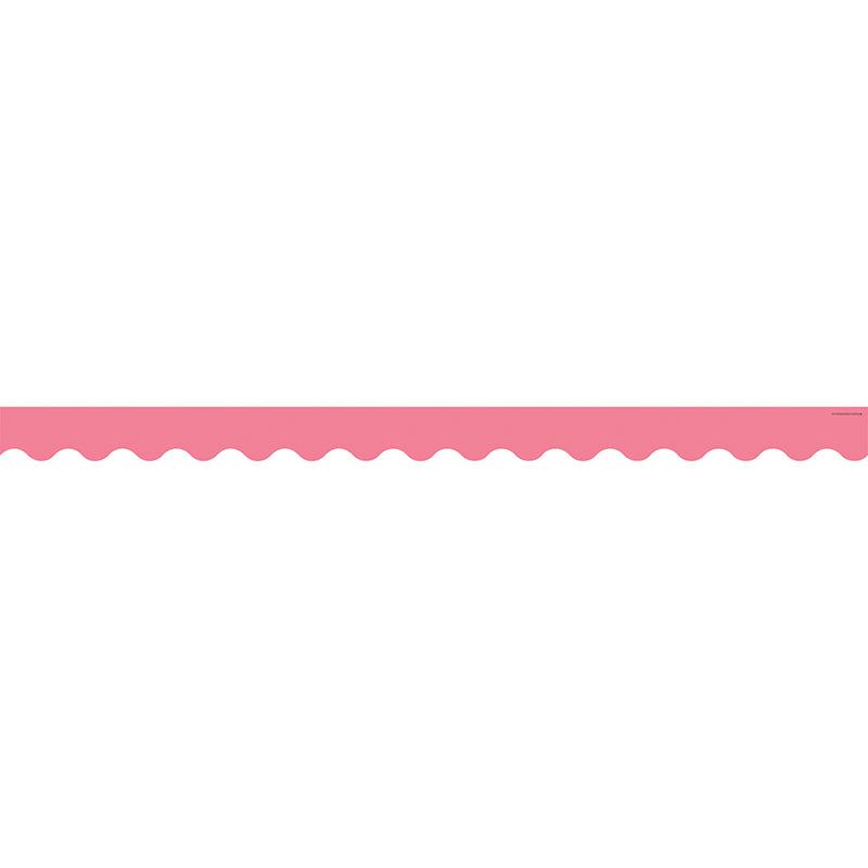 Light Pink Scalloped Bulletin Board Border