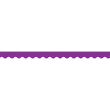 Purple Scalloped Bulletin Board Border Trim 
