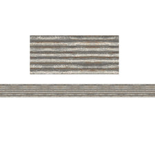 Corrugated Metal Straight Bulletin Board Border