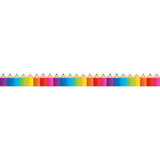 Colored Pencils Die-Cut Bulletin Board Border