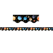 Solar System Scalloped Border Trim