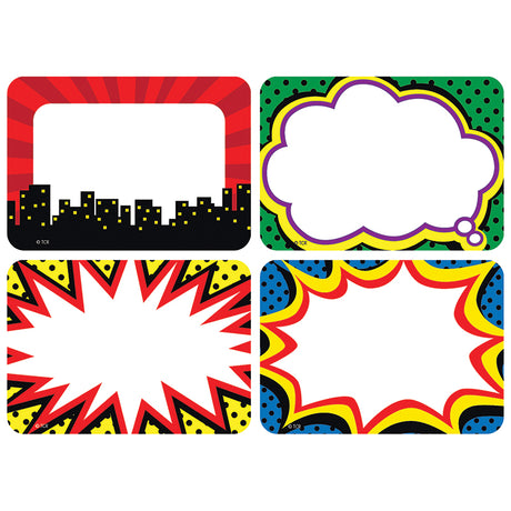 Superhero Name Tags/Labels