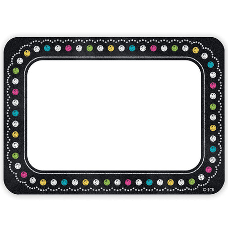Chalkboard Brights Name Tags/Labels