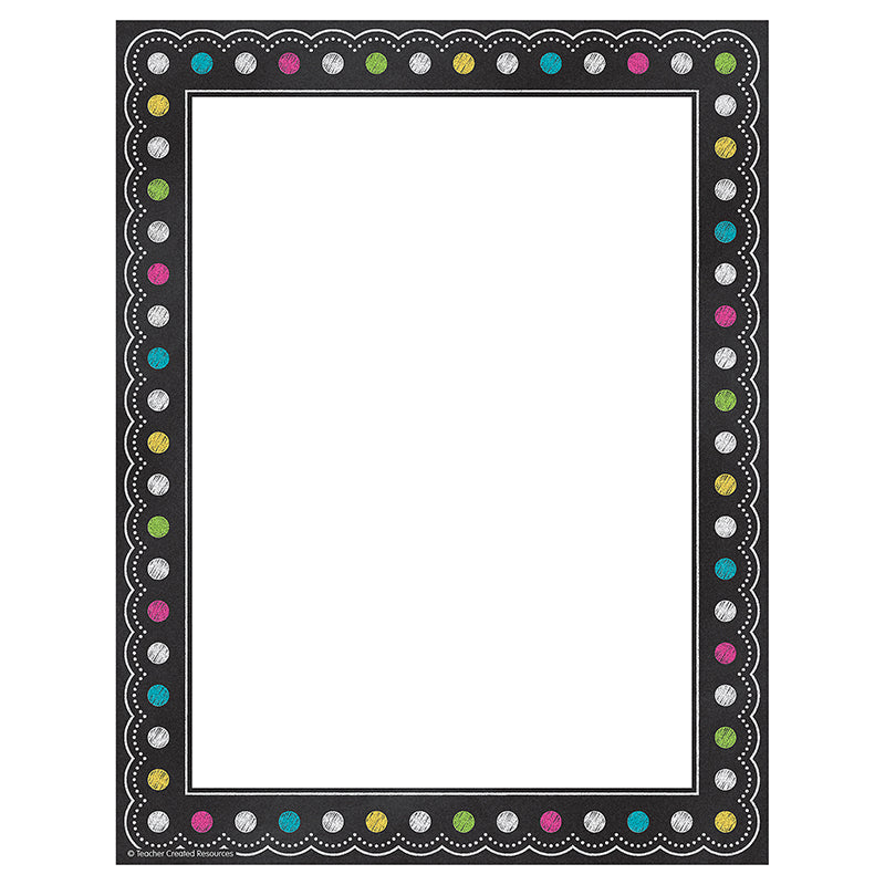 Chalkboard Brights Computer Paper