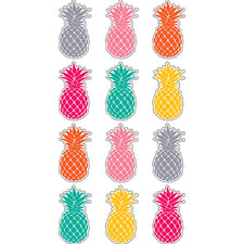 Tropical Punch Pineapples Mini Accents