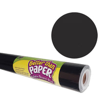 Black Better than Paper Bulletin Board Fabric, Four 4' x 12' Rolls