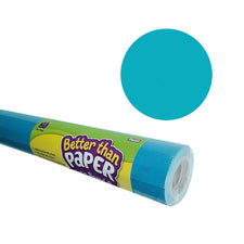 Teal Better than Paper Bulletin Board Fabric, Four 4' x 12' Rolls