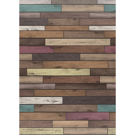 Reclaimed Wood Better than Paper Bulletin Board Fabric, Four 4' x 12' Rolls