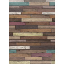 Reclaimed Wood Better than Paper Bulletin Board Fabric, Four 4' x 12' Rolls