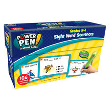Power Pen Learning Cards: Sight Words 1