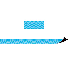 Aqua Chevron Magnetic Borders