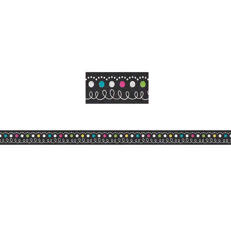 Chalkboard Brights Magnetic Strips 