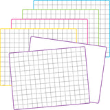 Math Grid Dry Erase Boards (set of 10)