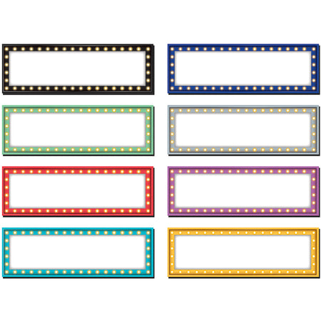 Teacher Created Resources Marquee Motivation Bulletin Board Set – 53 Pieces, Letters ~8"