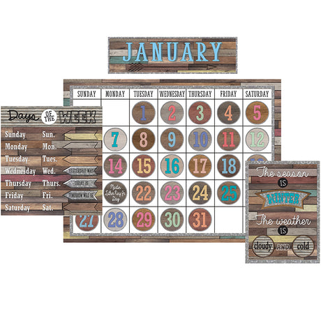 Home Sweet Classroom Calendar Bulletin Board Set