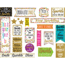 Confetti Sparkle and Shine Mini Bulletin Board Set