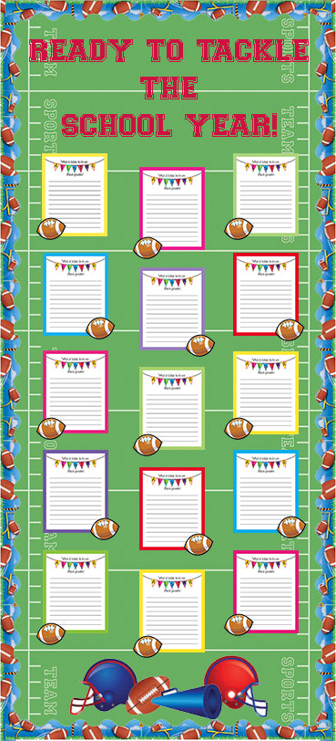 Ready To Tackle The School Year! - Sports Themed Bulletin Board
