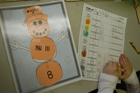 Winter Math and Literacy Center Ideas