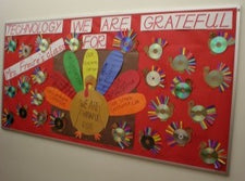 Technology We Are Grateful For Thanksgiving Bulletin Board Idea