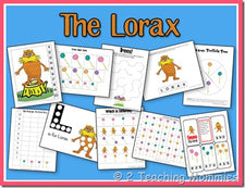 Last Minute Lorax Printables