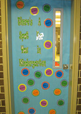 There's A 'Spot' For You! - Back-To-School Bulletin Board