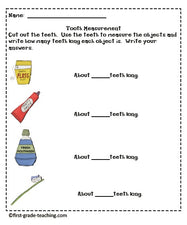 Tooth Measuring - Children's Dental Health Month