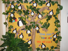 Tropical Toucan Welcome Back-to-School Bulletin Board Idea