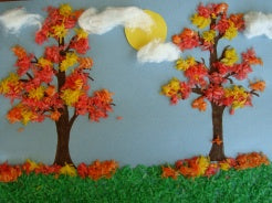 Sensory Fall Scene Craft