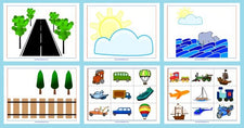 Transportation Printables - Sorting, Matching & More!