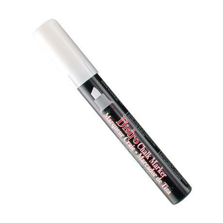 Bistro Chisel Tip Chalk Marker, White