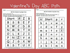 Valentine's Day ABC Path