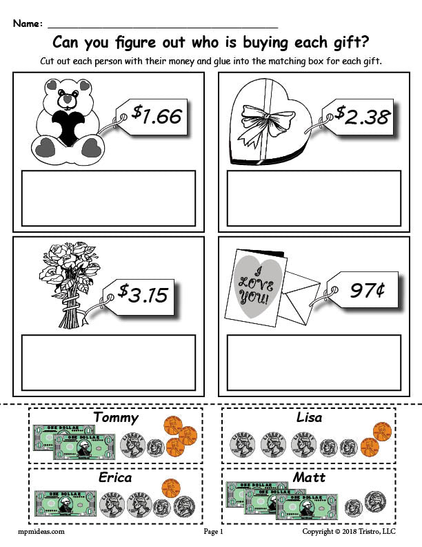 FREE Printable Valentine's Day Counting Money Worksheet – SupplyMe free-printable-valentine-s-day-counting-money-worksheet-supplyme