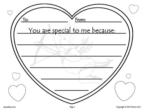FREE Printable Valentine's Day Writing Activity!