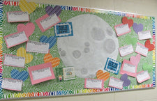 ...To The Moon And Back! - Valentine's Day Bulletin Board