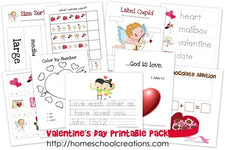Valentine's Day Preschool Pack from Homeschool Creations