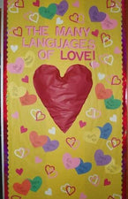 The Many Languages of Love - Valentine's Day Classroom Door Decoration