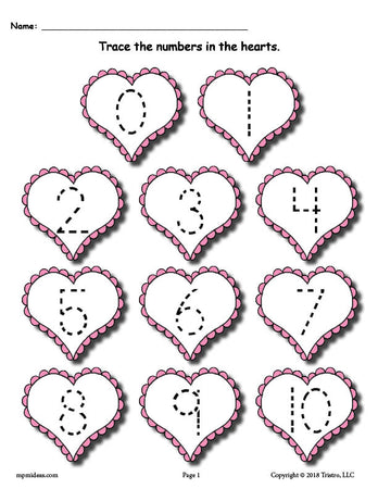 Free valentine sale activities for preschool