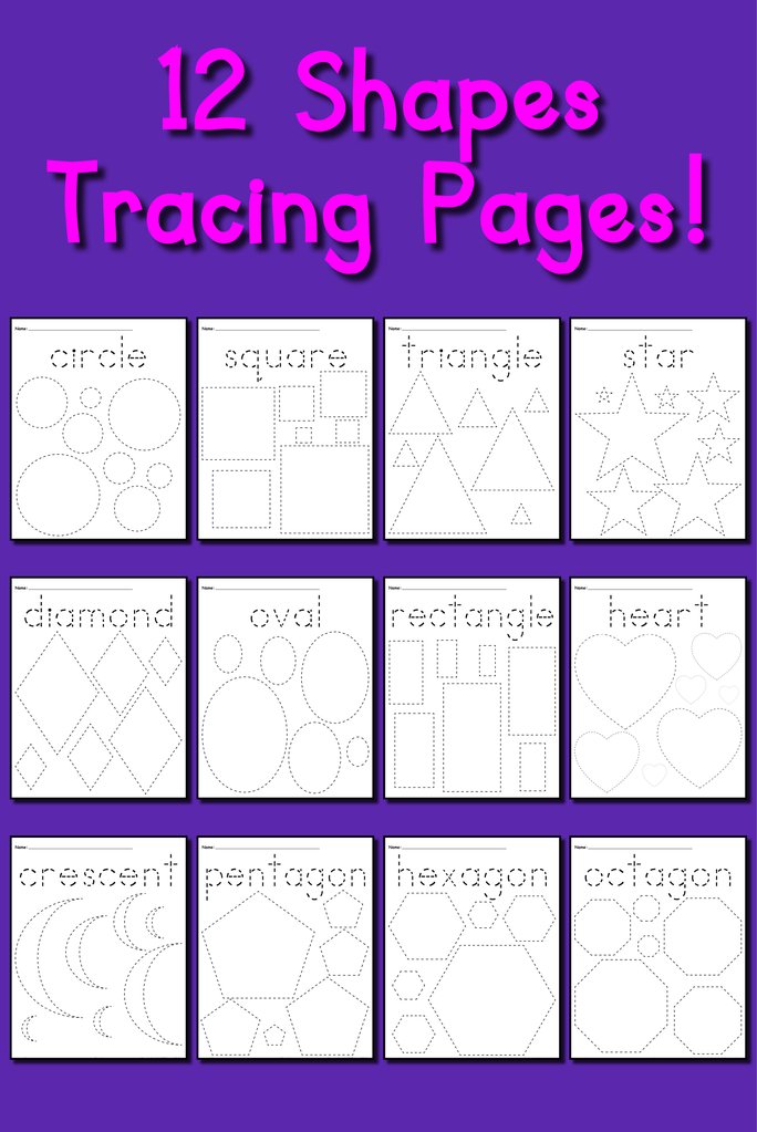 Four Bestsellers for Just $1 - The Perfect Bundle To Learn Letters, Numbers, Shapes, And Colors! (66 Pages)