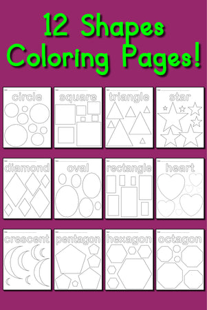 Rectangles Coloring Page - Rectangle Shape Worksheet – SupplyMe