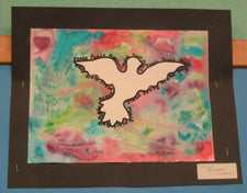 "Peace Doves" Watercolor Art Project for Kids