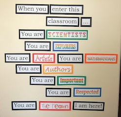 When You Enter This Classroom... - Back-To-School Door Display